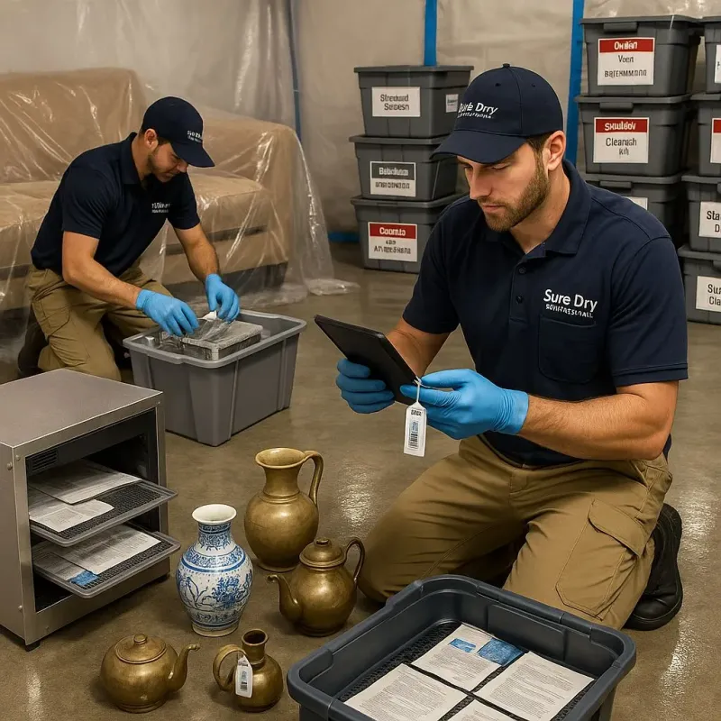 Content Protection and Restoration process in Oceanport, NJ