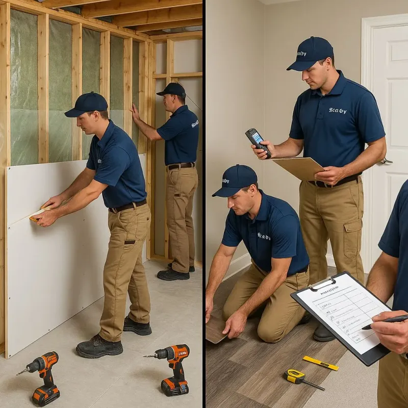 Repairs and Reconstruction process in Oceanport, NJ