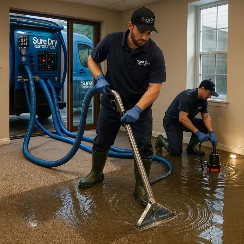 Water Extraction and Removal process in Oceanport, NJ